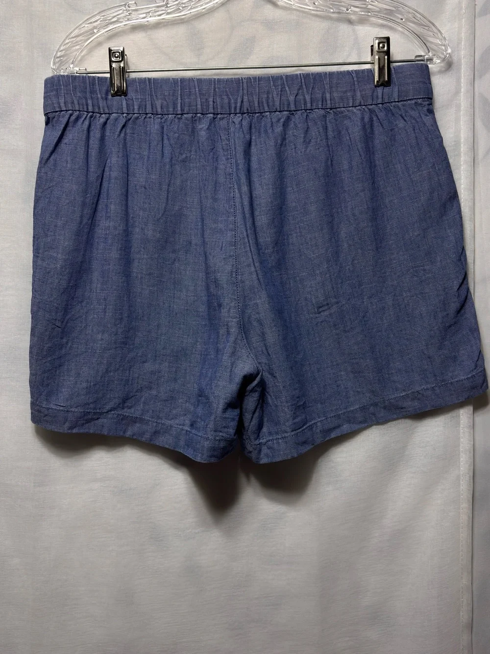 J. Crew 100% Cotton Elastic-Waist Patch Pocket Shorts